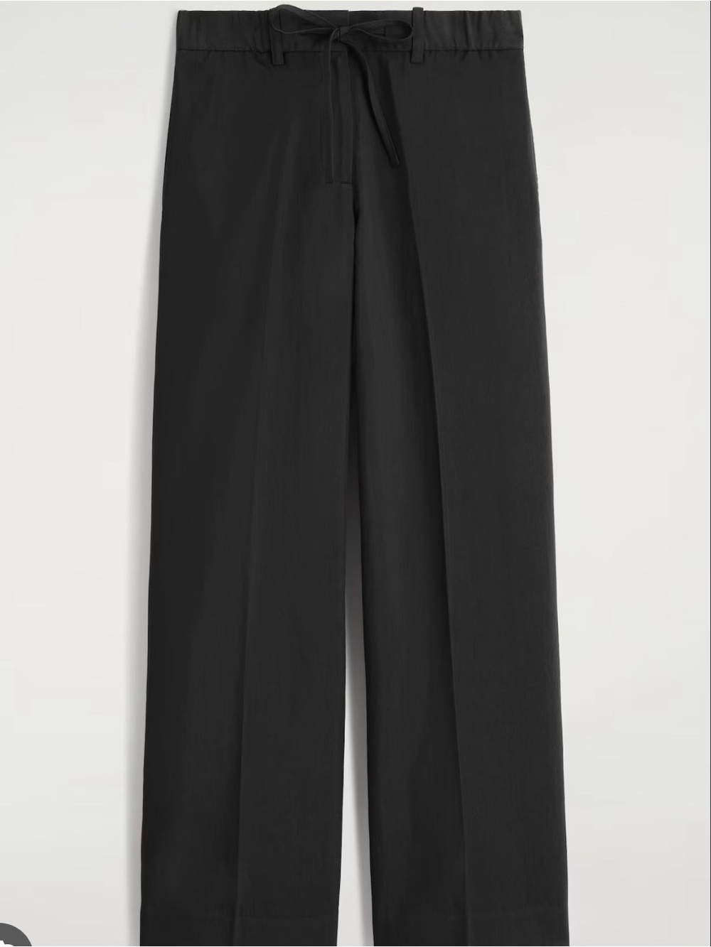 COS Fluid Drawstring Trouser Pants - Picture 2 of 9